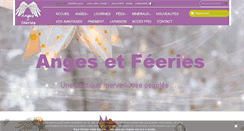 Desktop Screenshot of angesetfeeries.com